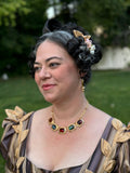 Victorian Filigree Harlequin Bib Necklace