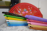 Wooden Hand Fan - Black