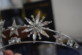 Star Crystal Tiara - Gold or Silver