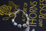Nesta's Silver Flames Bracelet - Officially Licensed ACOTAR Jewelry