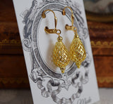 Teardrop Filigree Earrings