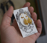 Teardrop Filigree Earrings