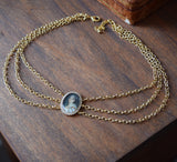 Empress Josephine Chain Festoon Necklace