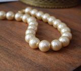 18th Century Cream Pearl Necklace