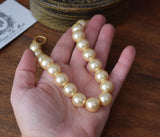 18th Century Cream Pearl Necklace