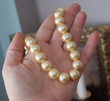 18th Century Cream Pearl Necklace