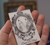 On Sale! Moonstone Teardrop Earrings