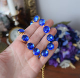 Parure Jewelry Set - Sapphire - Medium Round