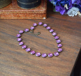 Sample Sale! Light Pink Topaz Collet - Medium Round