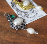 Renaissance Pearl and Crystal Pendant