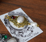 Renaissance Pearl and Crystal Pendant