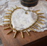 Victorian Etruscan Revival Fringe Necklace