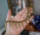 Victorian Etruscan Revival Fringe Necklace