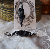 "Ironwork" Hand & Snake Earrings