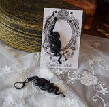 "Ironwork" Hand & Snake Earrings
