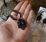"Ironwork" Oak Leaf and Acorn Pendant