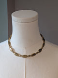 Renaissance Dark Golden Figured Necklace