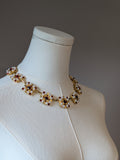Renaissance Ruby and Pearl Collar Necklace
