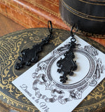 "Ironwork" Lattice Earrings