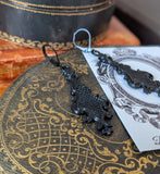 "Ironwork" Lattice Earrings