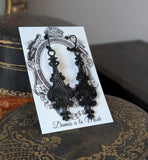 "Ironwork" Lattice Earrings