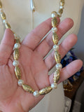 Renaissance Jewelry Set - Gold, Pearl, and Citrine