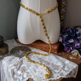 Renaissance Girdle Belt - Bronze - 50"