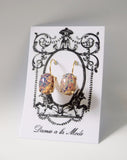 SALE! Vintage Glass Opal Earrings - Medium Oval