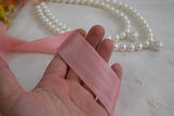 Silk Ribbon - Light Pink - 1.25" Wide - By the Yard