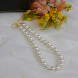 Shell Pearl Necklace - Medium Single Strand