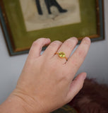 ON SALE - Lemon Quartz Vermeil Ring