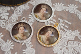 SALE! Miniature Portrait - Large Round - Queen Victoria