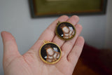 SALE! Miniature Portrait - Large Round - Queen Elizabeth I