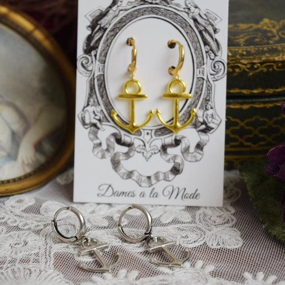 Regency Anchor Earrings