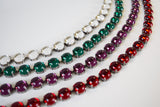 Swarovski Mirror Back Necklaces - Small Round - On Sale