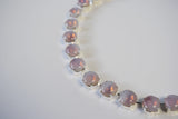 Pink "Sabrina" Crystal Necklace - Small Round - SALE