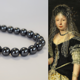 Black Pearl 17th Century Necklace